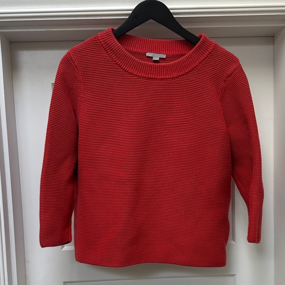COS Sweaters - COS Red Crew Neck Sweater size Large